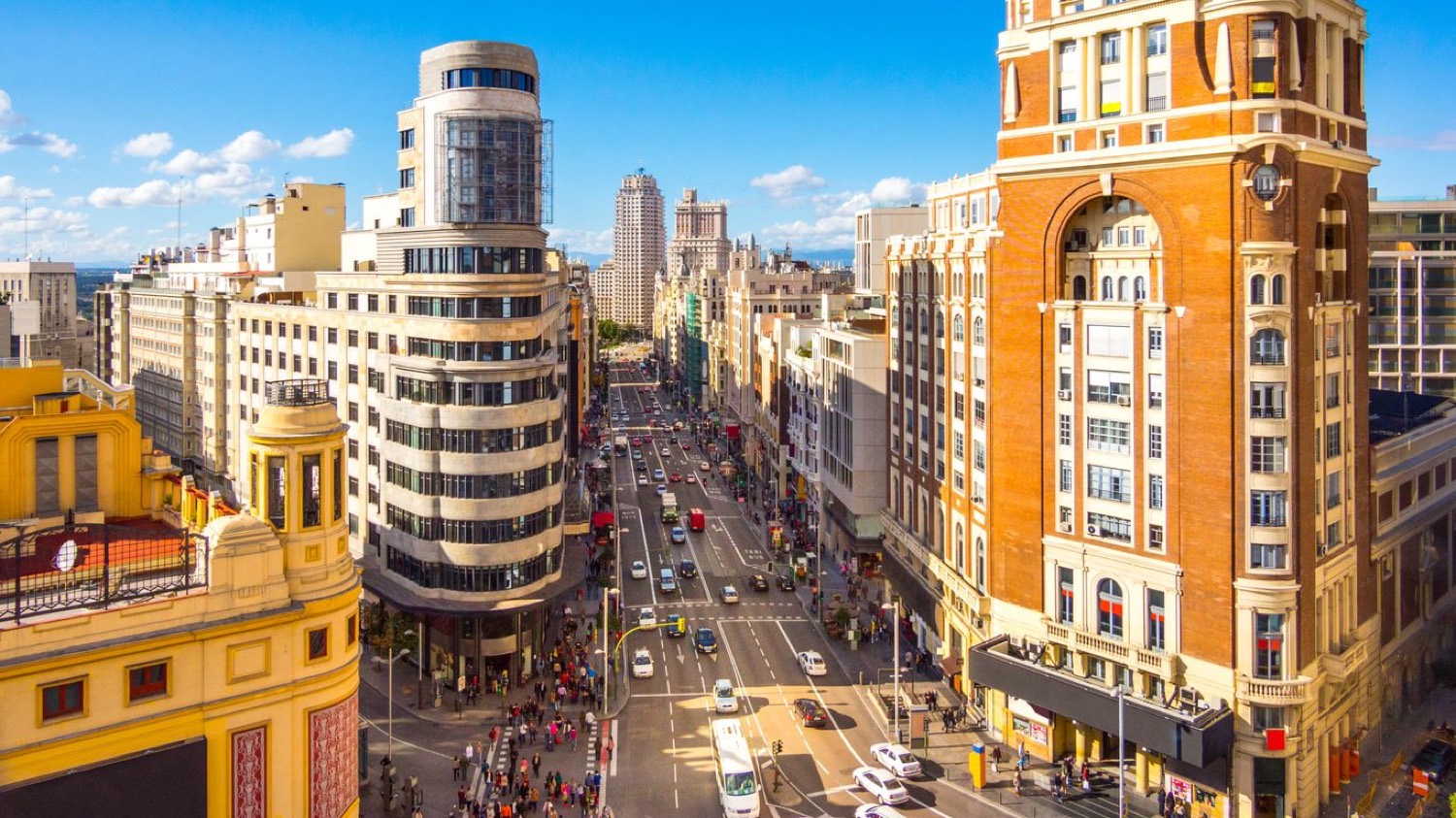 Madrid skyline